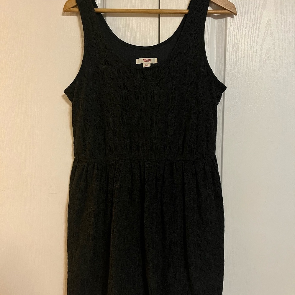 Mossimo Supply Co. Sleeveless Black Mini Dress